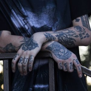 tattoo, hands, young, stylish, people
